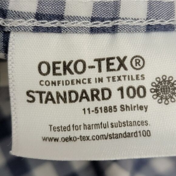 Apt.9 Premier Flex Slim Fit Plaid Button Down Shirt Long Sleeve Size L 16-16.5 - Picture 8 of 10